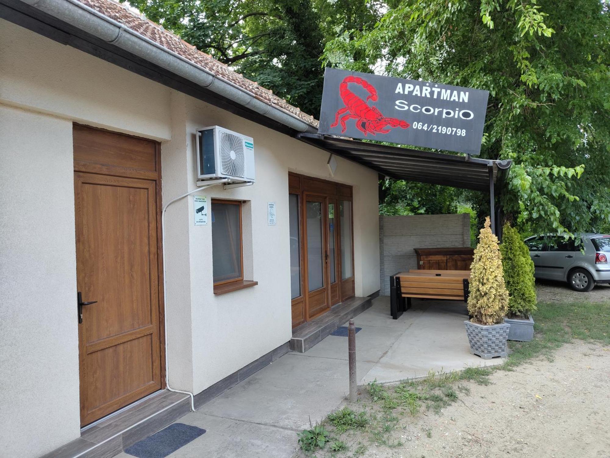 Scorpio Apartman/Sobe Palics Kültér fotó
